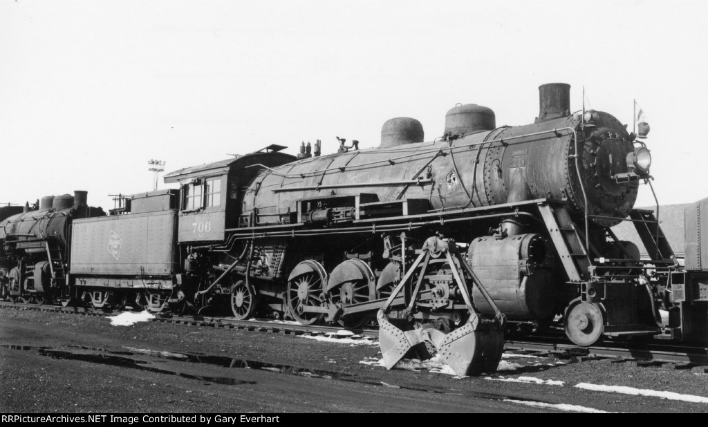 MILW 2-8-2 #706 - Milwaukee Road